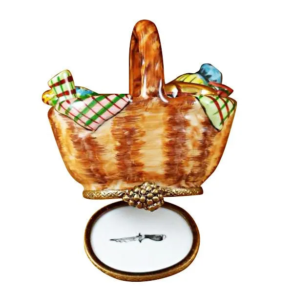 Picnic Basket with Bottle