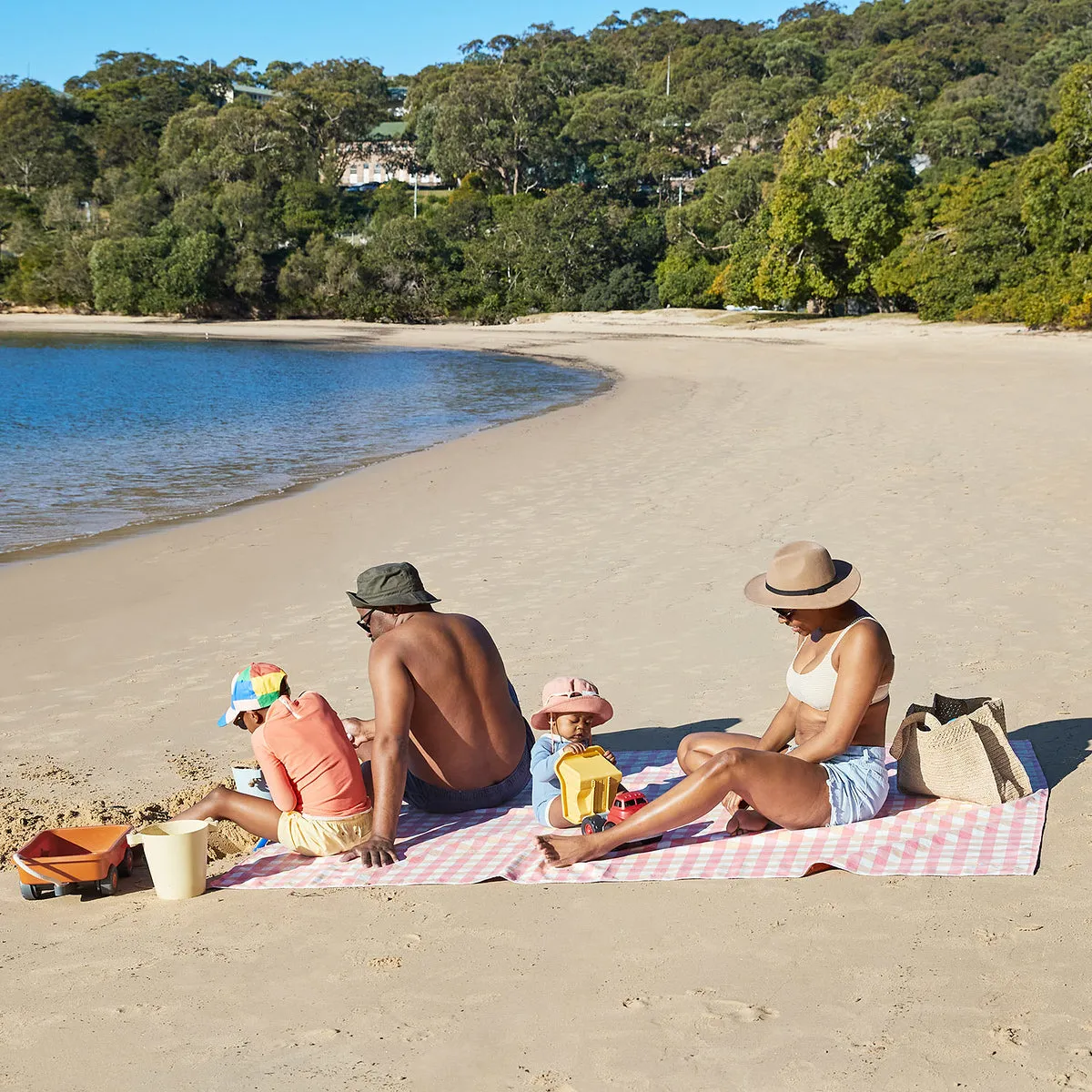 Picnic Blanket - Strawberries & Cream - Dock & Bay