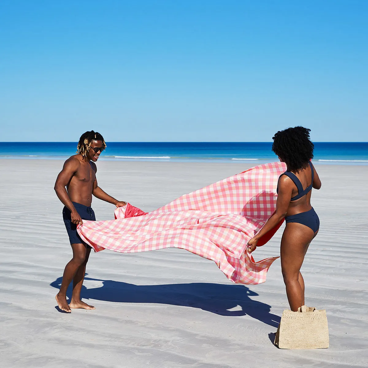 Picnic Blanket - Strawberries & Cream - Dock & Bay