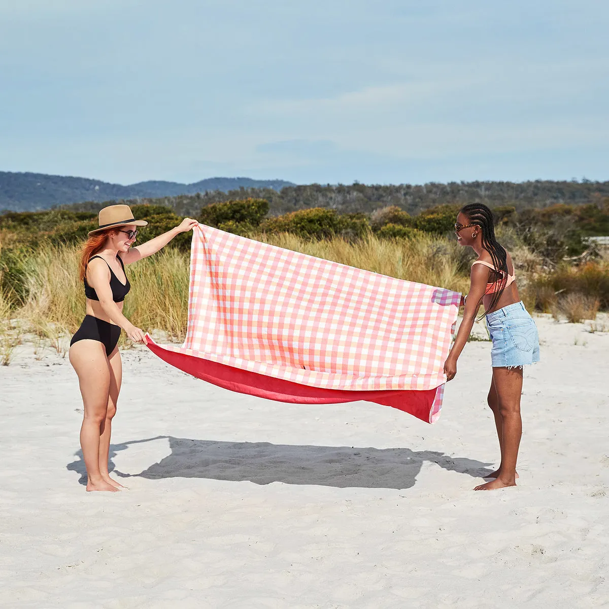 Picnic Blanket - Strawberries & Cream - Dock & Bay
