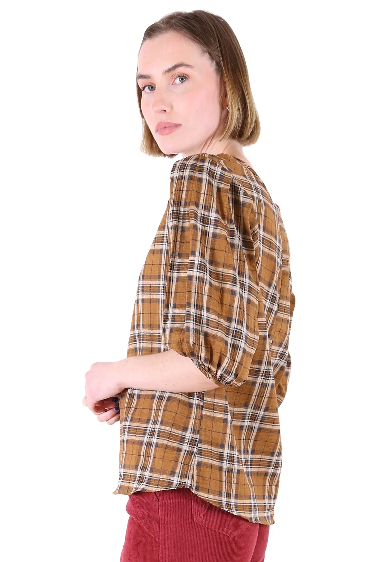 Picnic Blouse Mustard