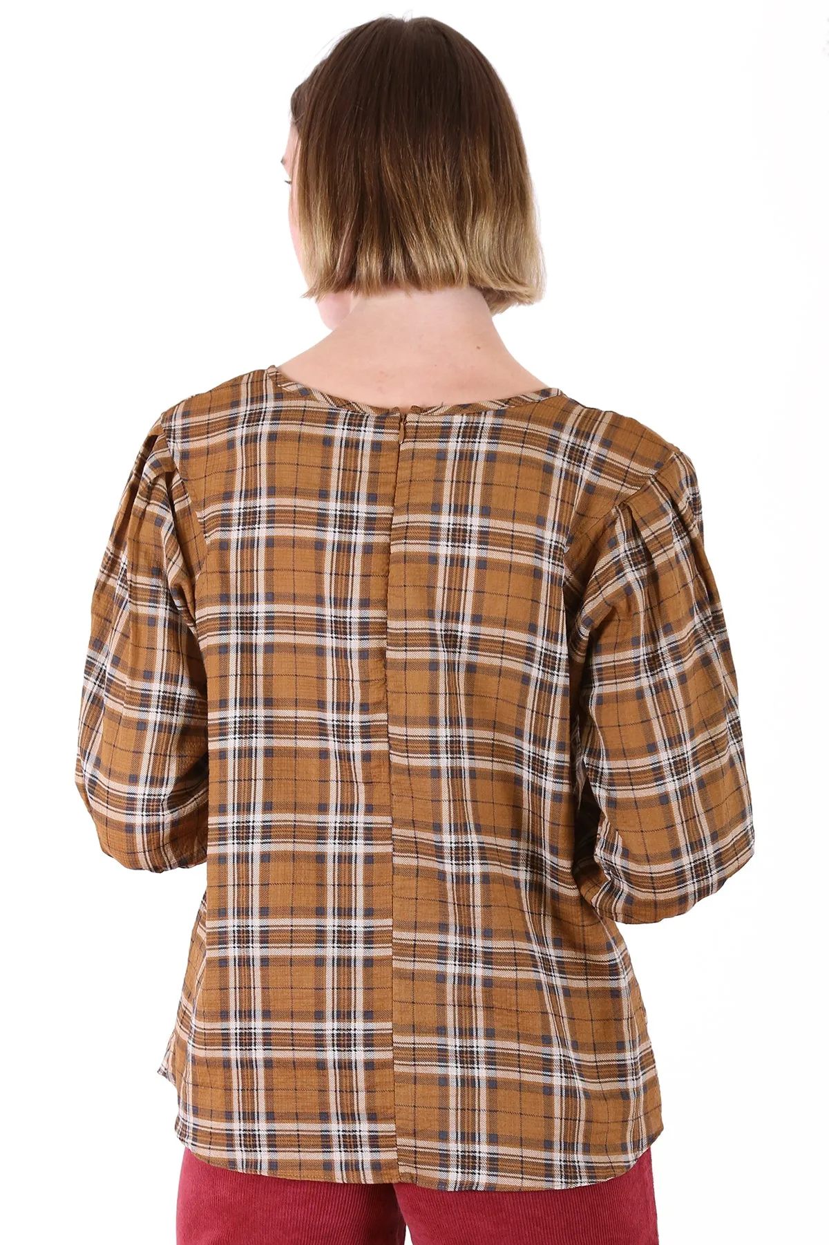 Picnic Blouse Mustard