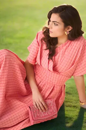 Picnic Pink Plaid Dress