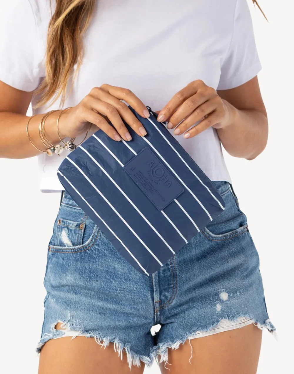 Pinstripe Small Size Pouch