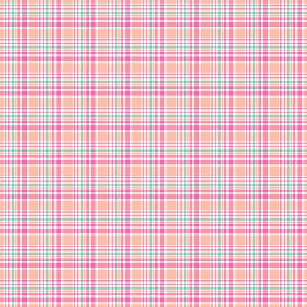 Plaid Pattern Adhesive Vinyl Sheet 4