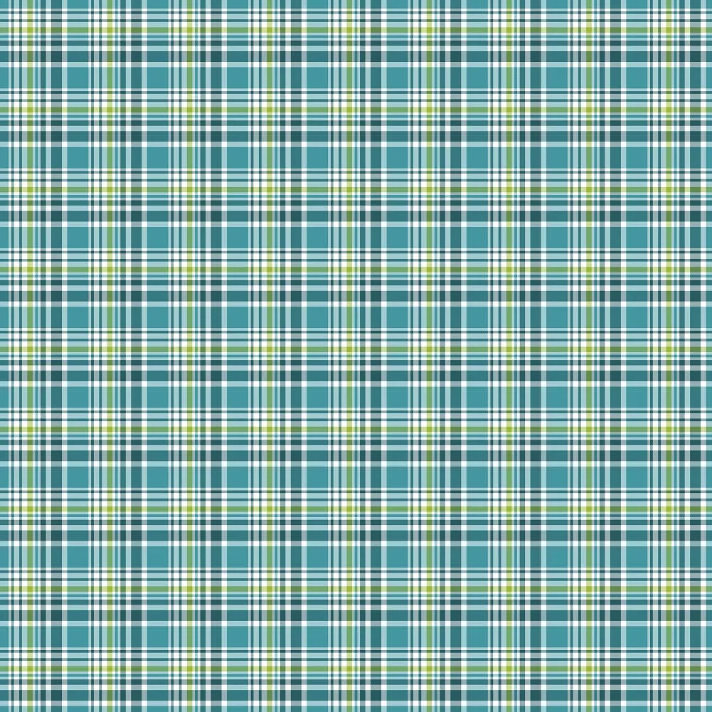Plaid Pattern Adhesive Vinyl Sheet 4