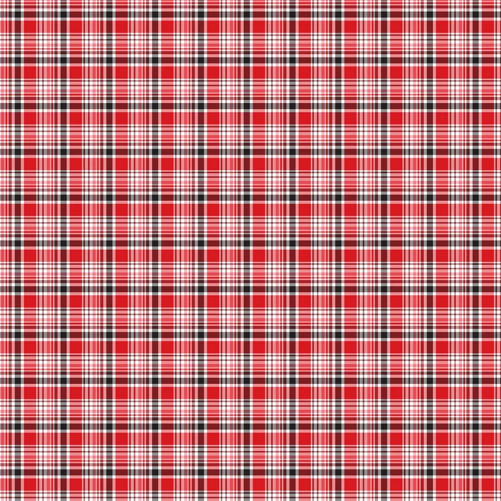 Plaid Pattern Adhesive Vinyl Sheet 4