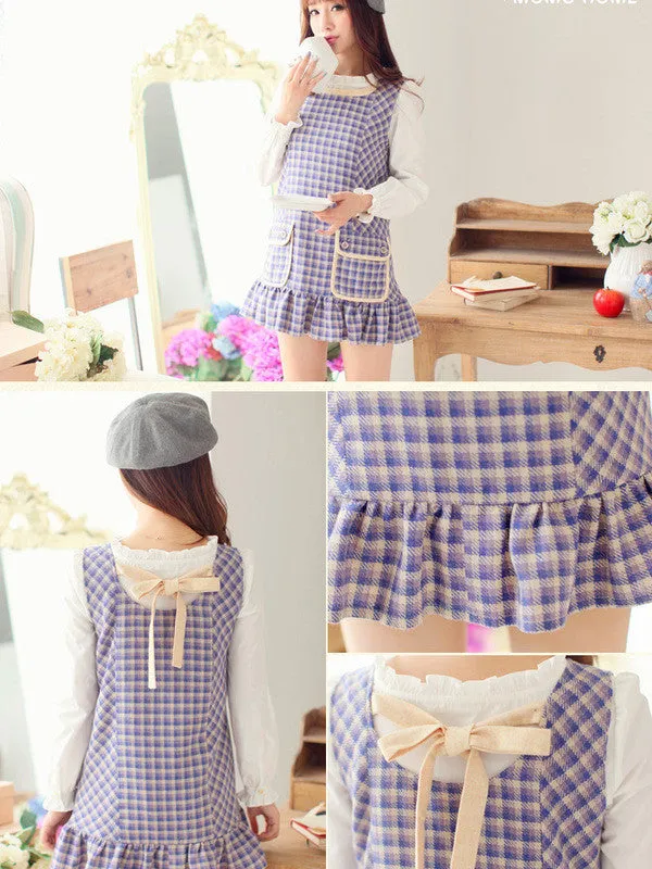 plaid picnic dress