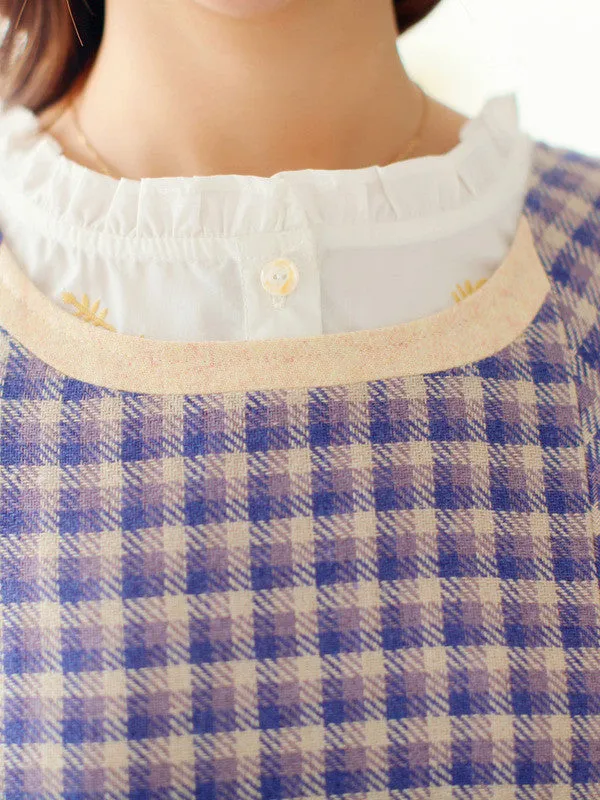 plaid picnic dress