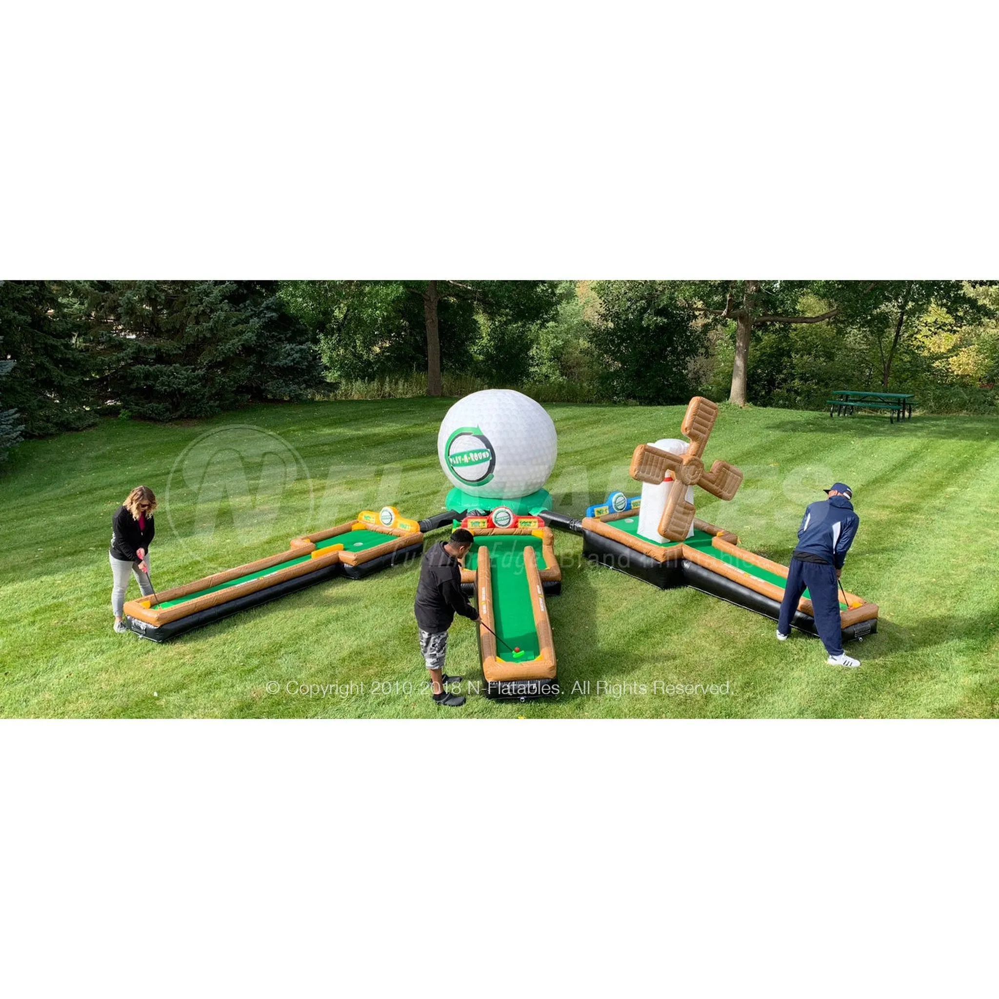 Play-A-Round Golf 3-Hole Mini Golf