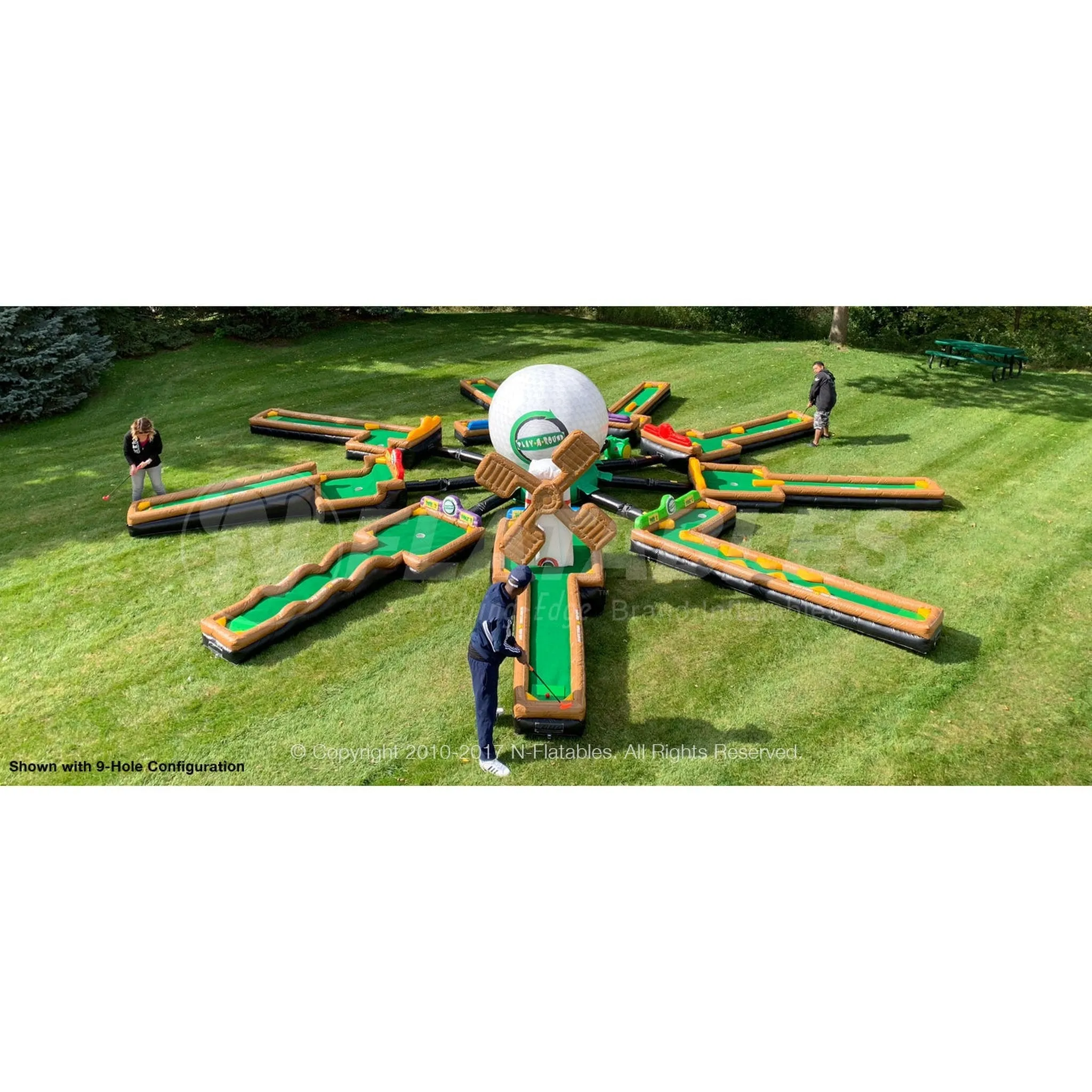 Play-A-Round Golf 3-Hole Mini Golf