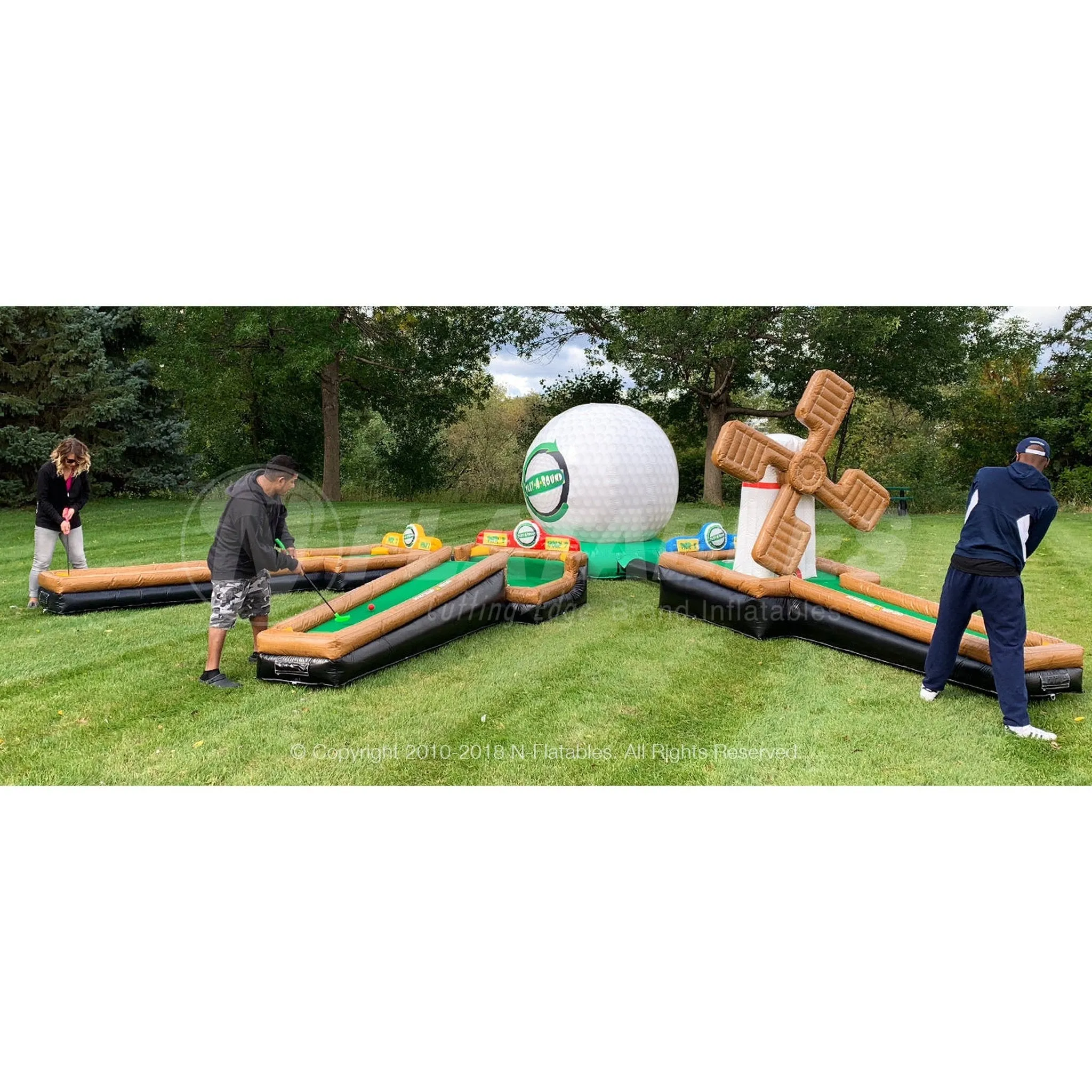 Play-A-Round Golf 3-Hole Mini Golf