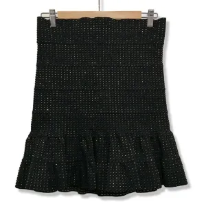 PLEASURE DOING BUSINESS Metallic Bandage Skirt