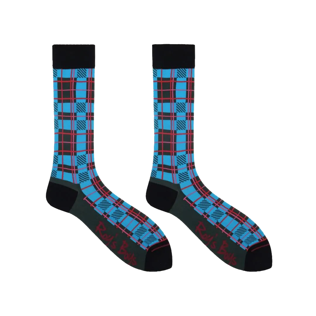 Polperro Premium Tartan Socks