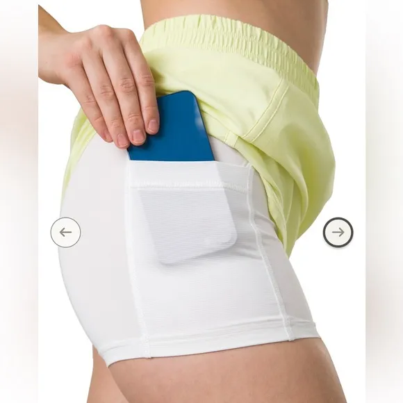 prAna peak to pavement skort lime squeeze medium