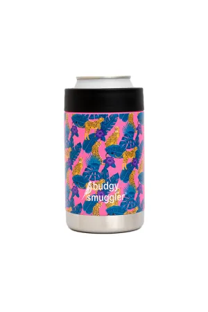 Premium Insulated Can Cooler in Cheeky Cheetahs