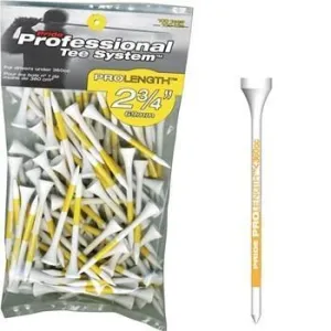Pride Pro Length Plus 2-3/4" Tees (100 Pack)