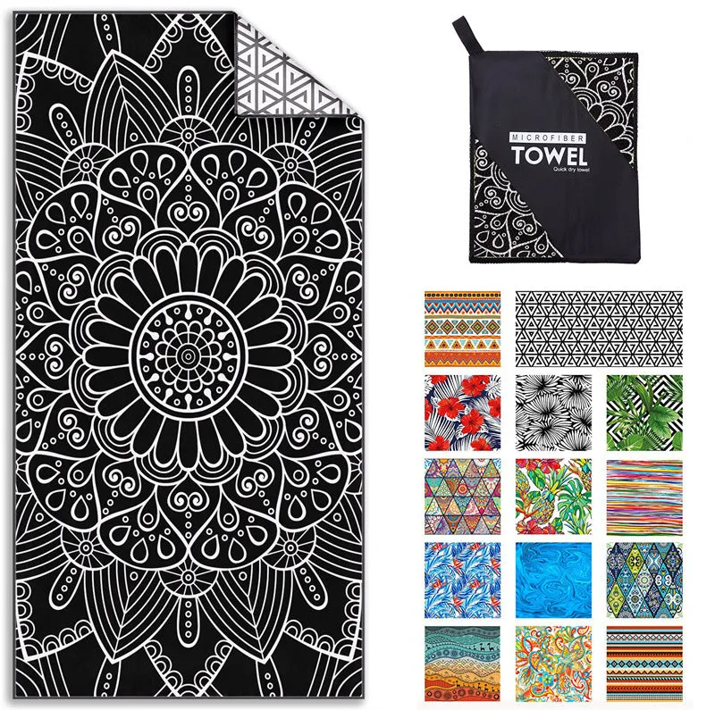 Printed Beach Towel -D247 | Inspanda