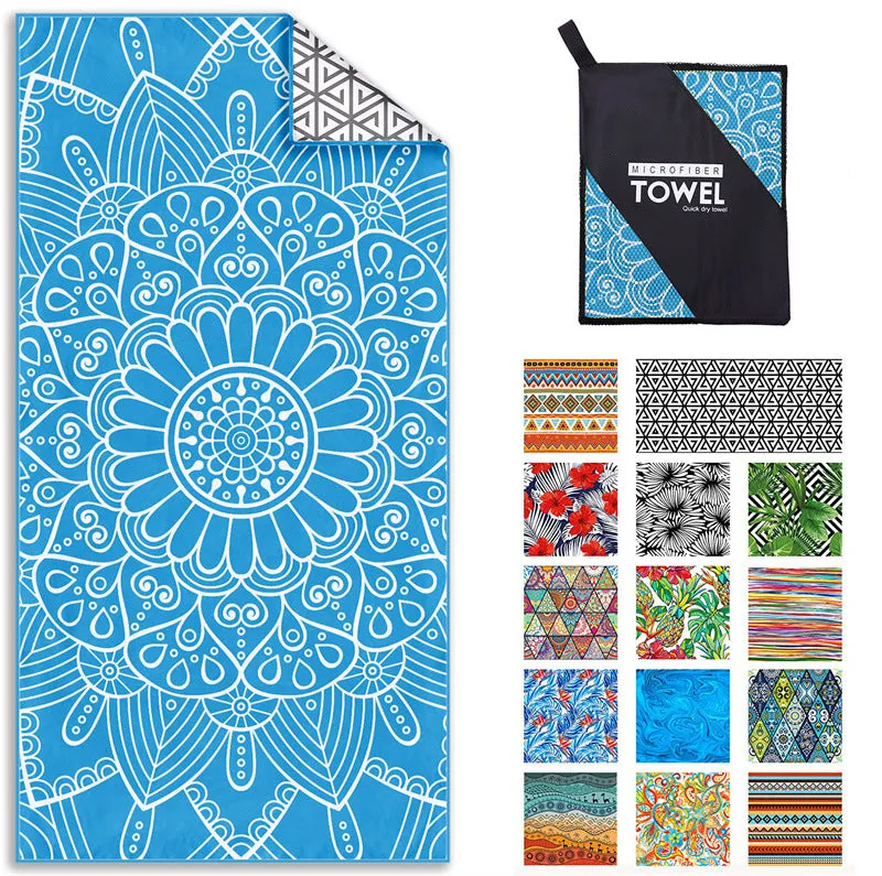 Printed Beach Towel -D247 | Inspanda
