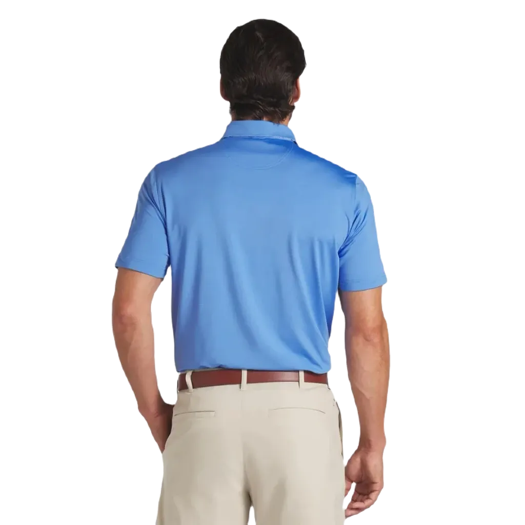 Puma AP Floral Trim Golf Polo - Blue