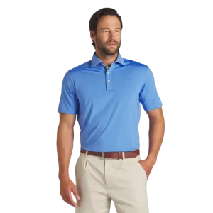 Puma AP Floral Trim Golf Polo - Blue