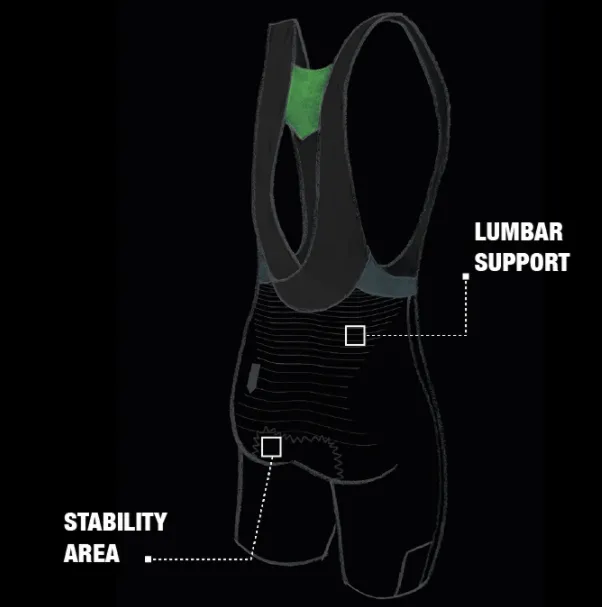 Q36.5 UNIQUE WOMENS BIB SHORTS