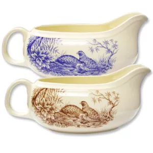 Quail China Sauce Boat