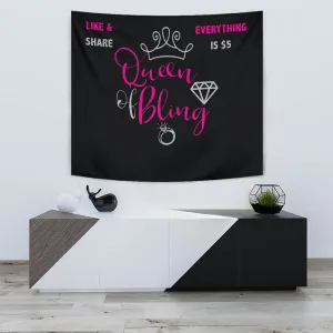Queen Of Bling Backdrop Live Video Banner