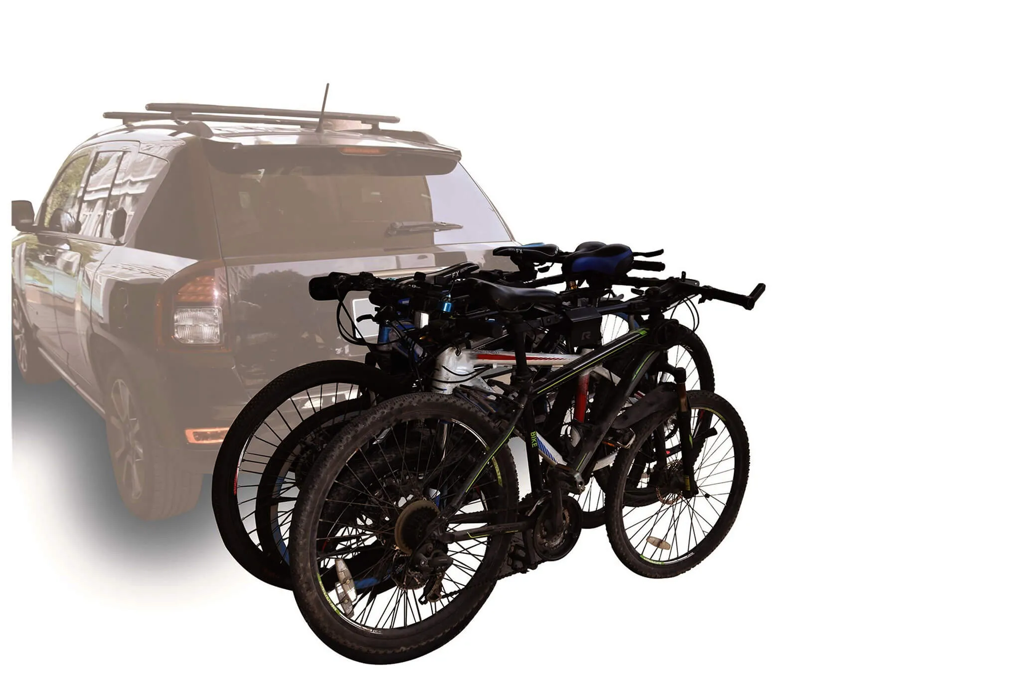 Raleigh 4-Bike Hitch Mast Carrier