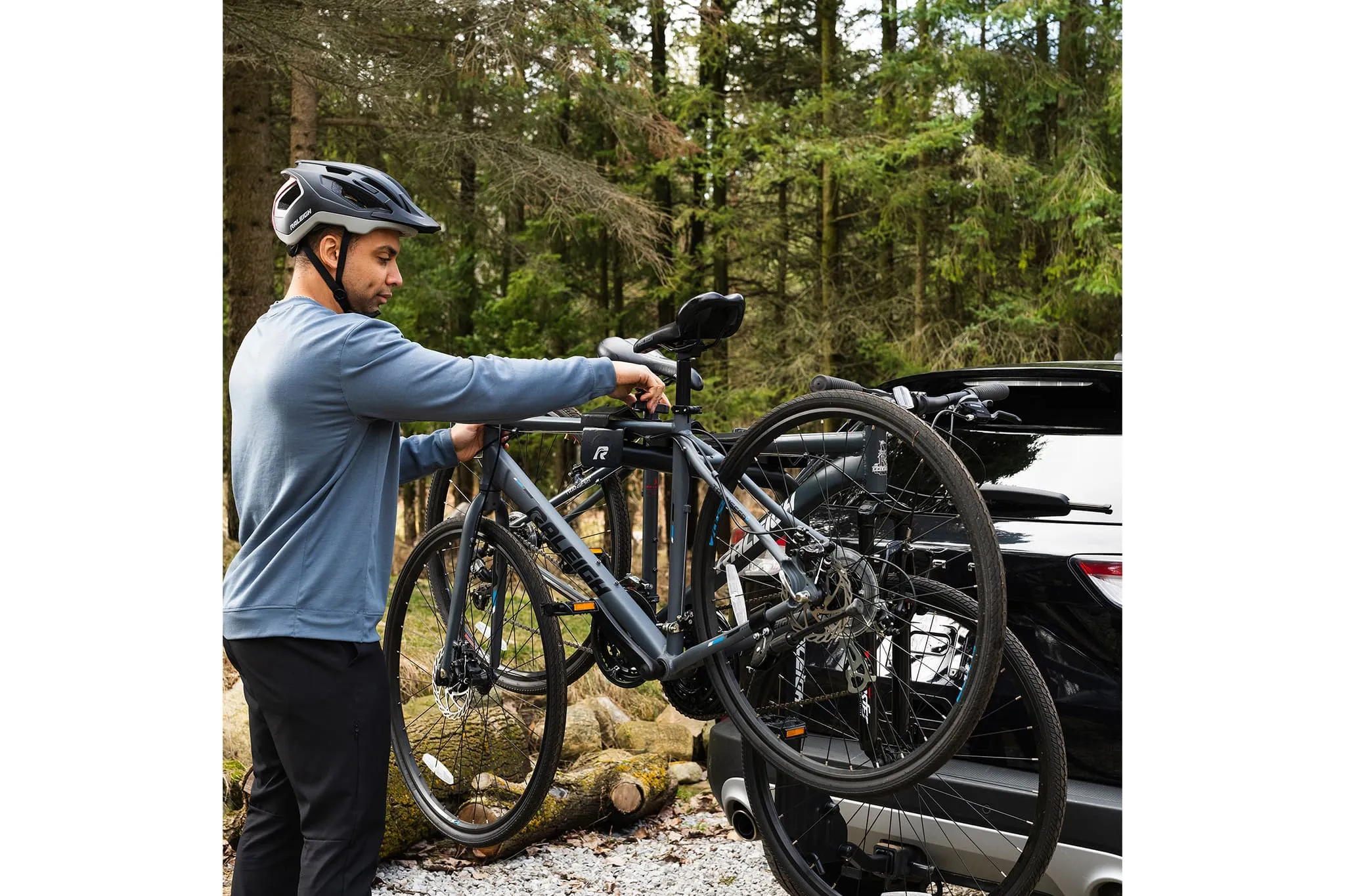 Raleigh 4-Bike Hitch Mast Carrier