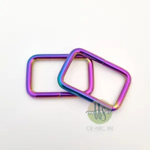 Rectangle- 32mm packs of 2