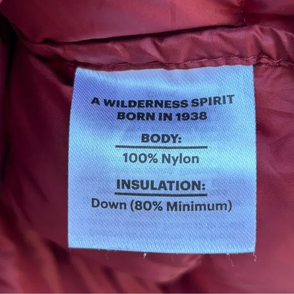 REI CO-OP 650 Down Jacket | Burnt Orange | Size Small