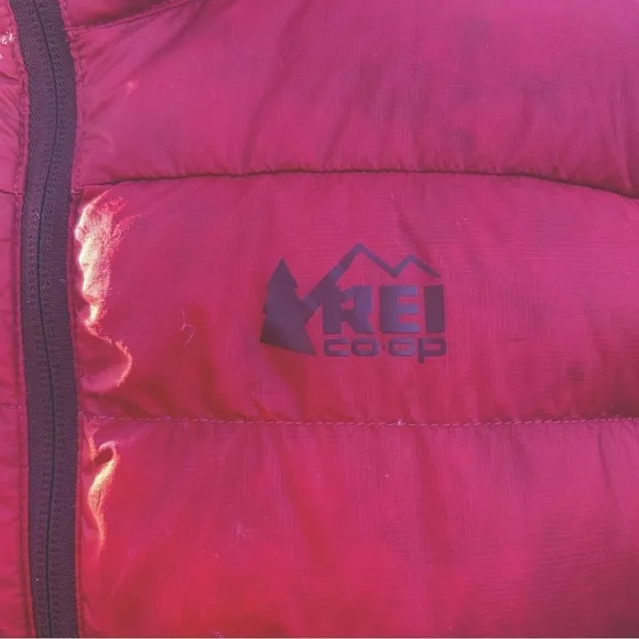 REI CO-OP 650 Down Jacket | Burnt Orange | Size Small