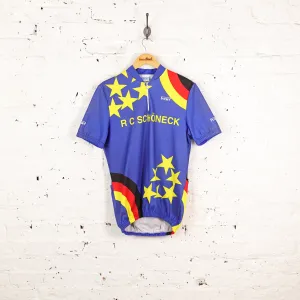 Rizi  R.C Schoneck Cycling Top Jersey - Blue - L