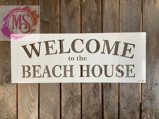 S0689 Welcome to the Beach House - 2 sizes