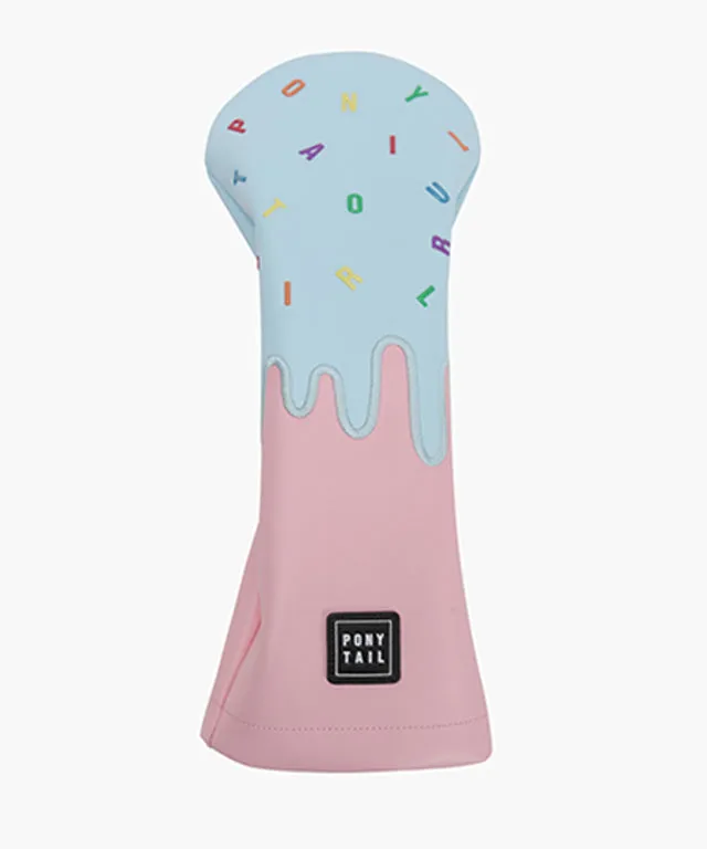 [SAMPLE SALE] Pony Tail x Tour Girl Golf Head Cover Set - Driver, Wood, Hybrid