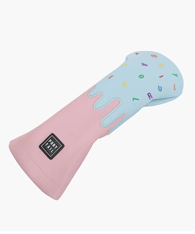 [SAMPLE SALE] Pony Tail x Tour Girl Golf Head Cover Set - Driver, Wood, Hybrid