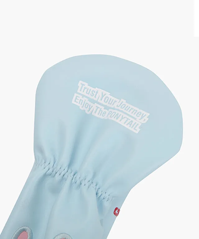 [SAMPLE SALE] Pony Tail x Tour Girl Golf Head Cover Set - Driver, Wood, Hybrid