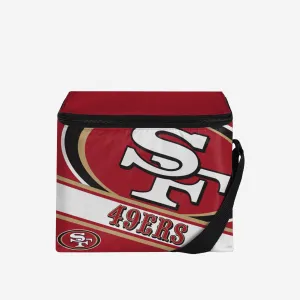 San Francisco 49ers Exclusive Big Logo Stripe 6 Pack Cooler