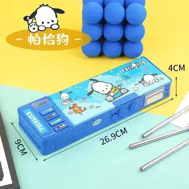 Sanrio Kawaii Multifunctional Stationery Box