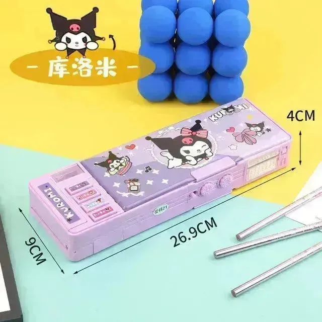 Sanrio Kawaii Multifunctional Stationery Box