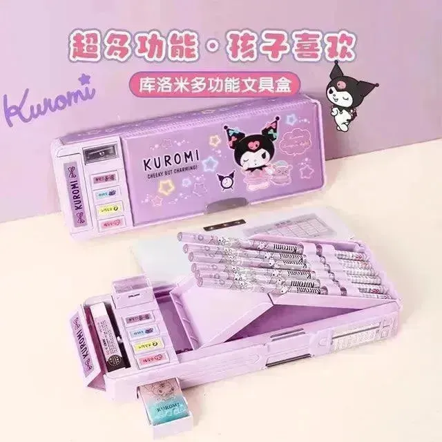 Sanrio Kawaii Multifunctional Stationery Box