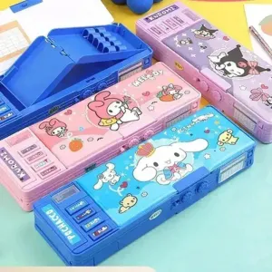 Sanrio Kawaii Multifunctional Stationery Box