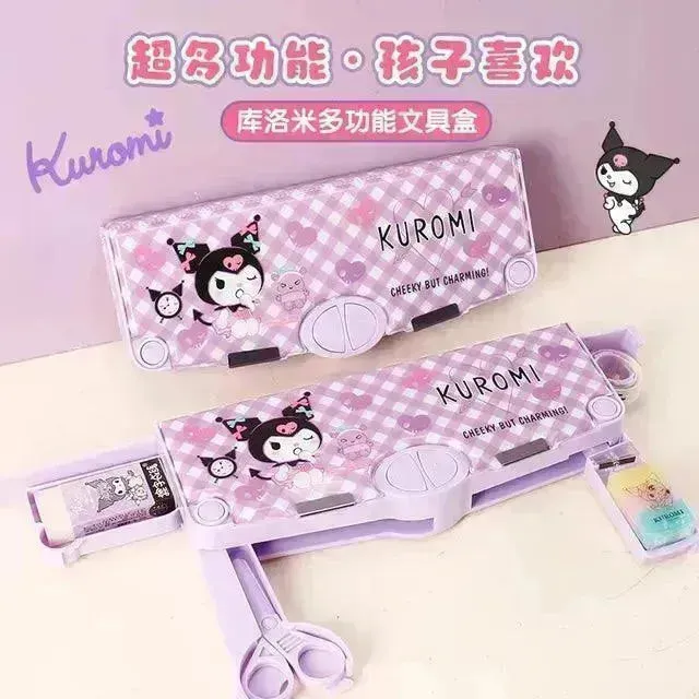 Sanrio Kawaii Multifunctional Stationery Box