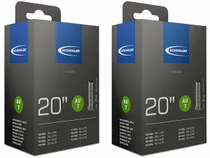 Schwalbe No. 7 Inner Tube - 20" x 1.5 - 2.5 - 2 Pack