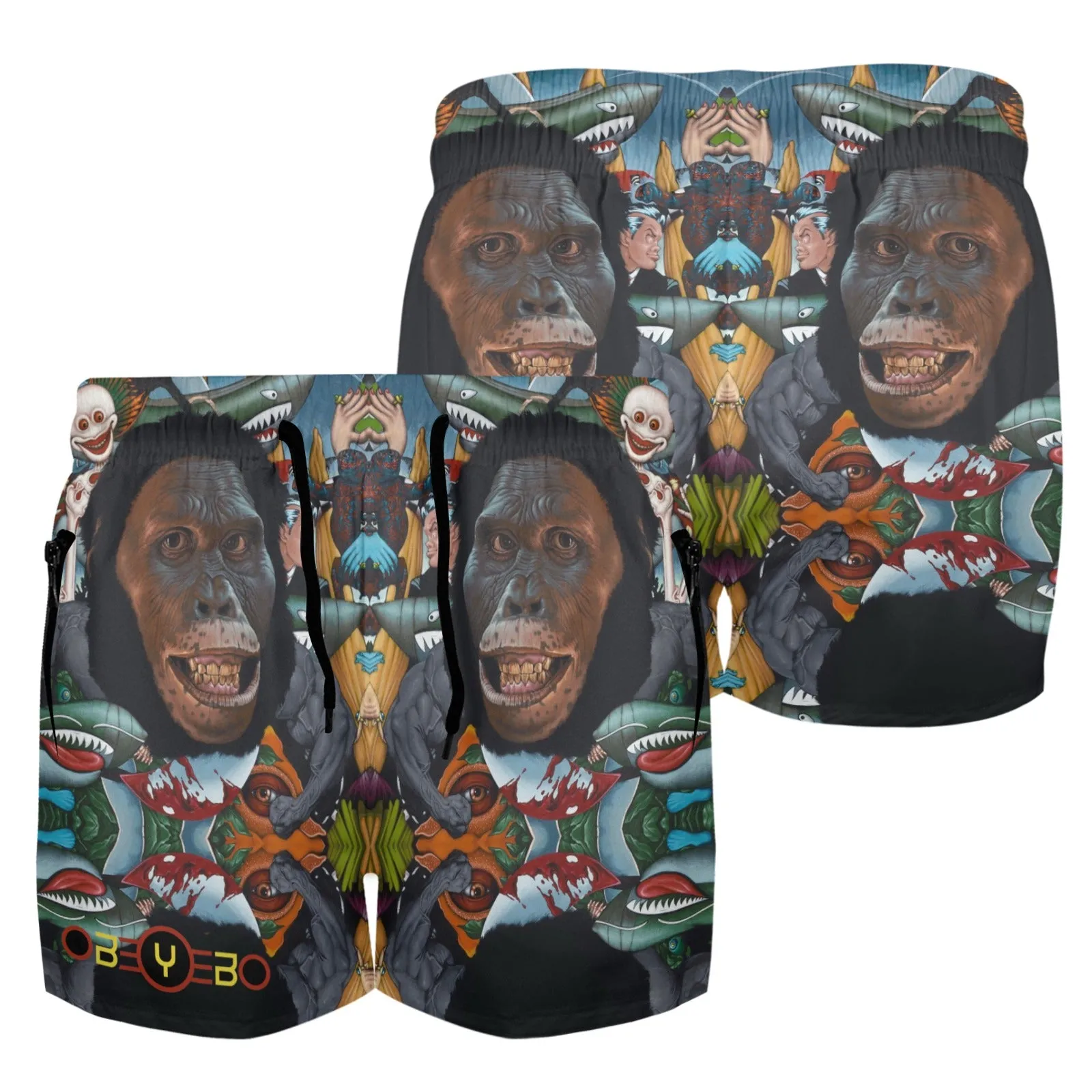 Selfie Men's Beach Shorts
