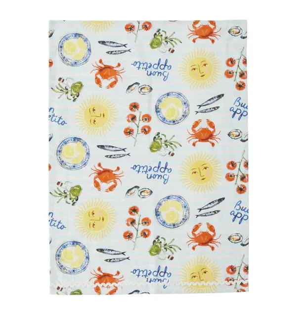 Sicily Cotton Tea Towel