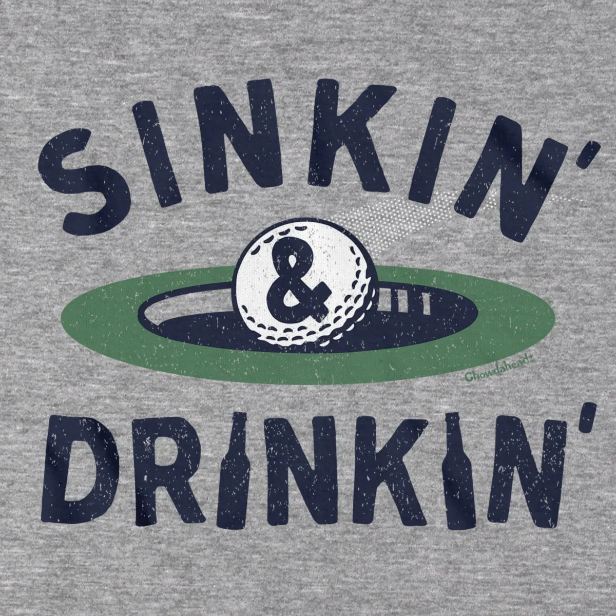 Sinkin' & Drinkin' Golf T-Shirt