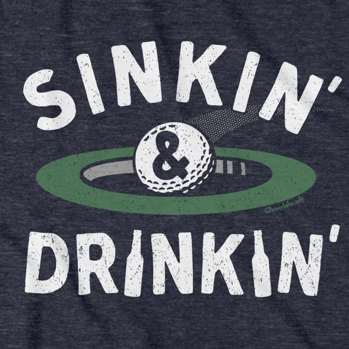 Sinkin' & Drinkin' Golf T-Shirt