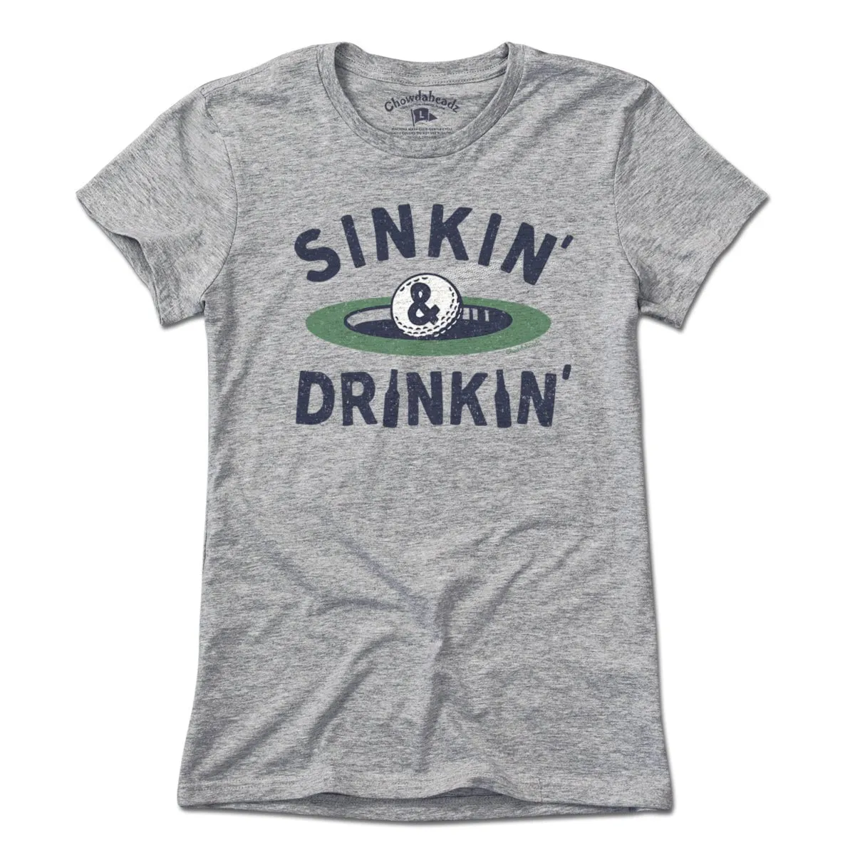 Sinkin' & Drinkin' Golf T-Shirt